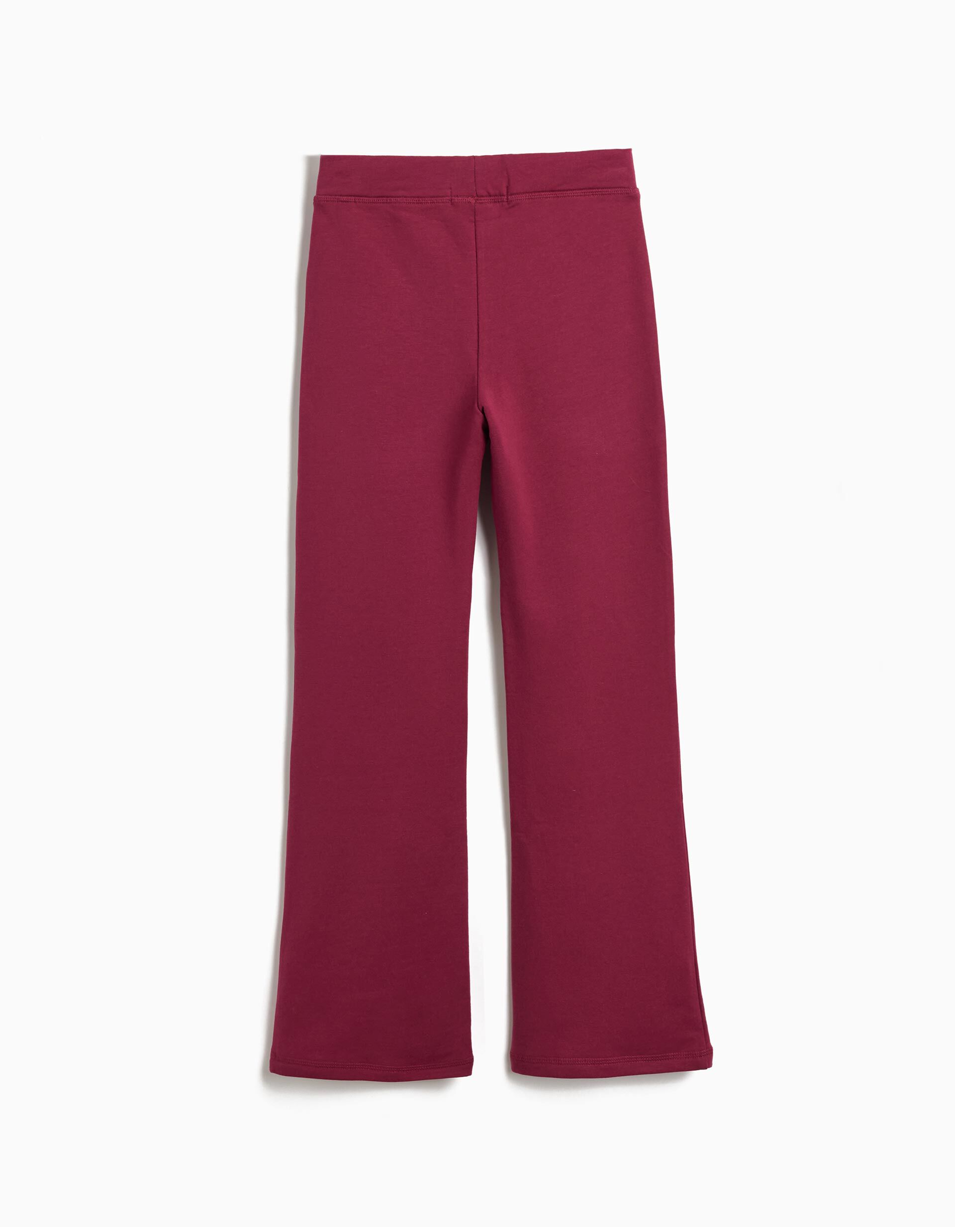 Comprar Online Leggings Flare, Menina, Vermelho Escuro