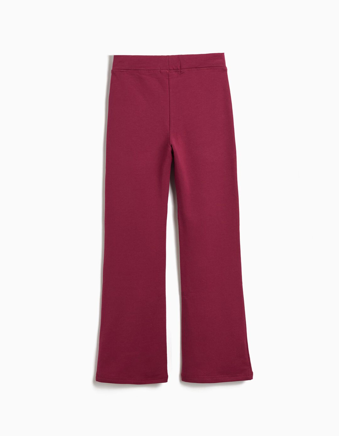 Leggings Flare, Menina, Vermelho Escuro