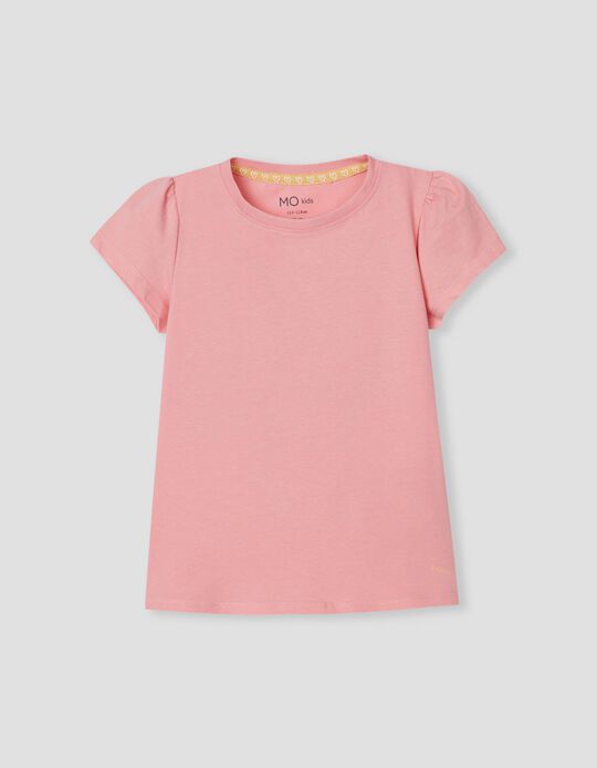 T-Shirt, Girls, Pink
