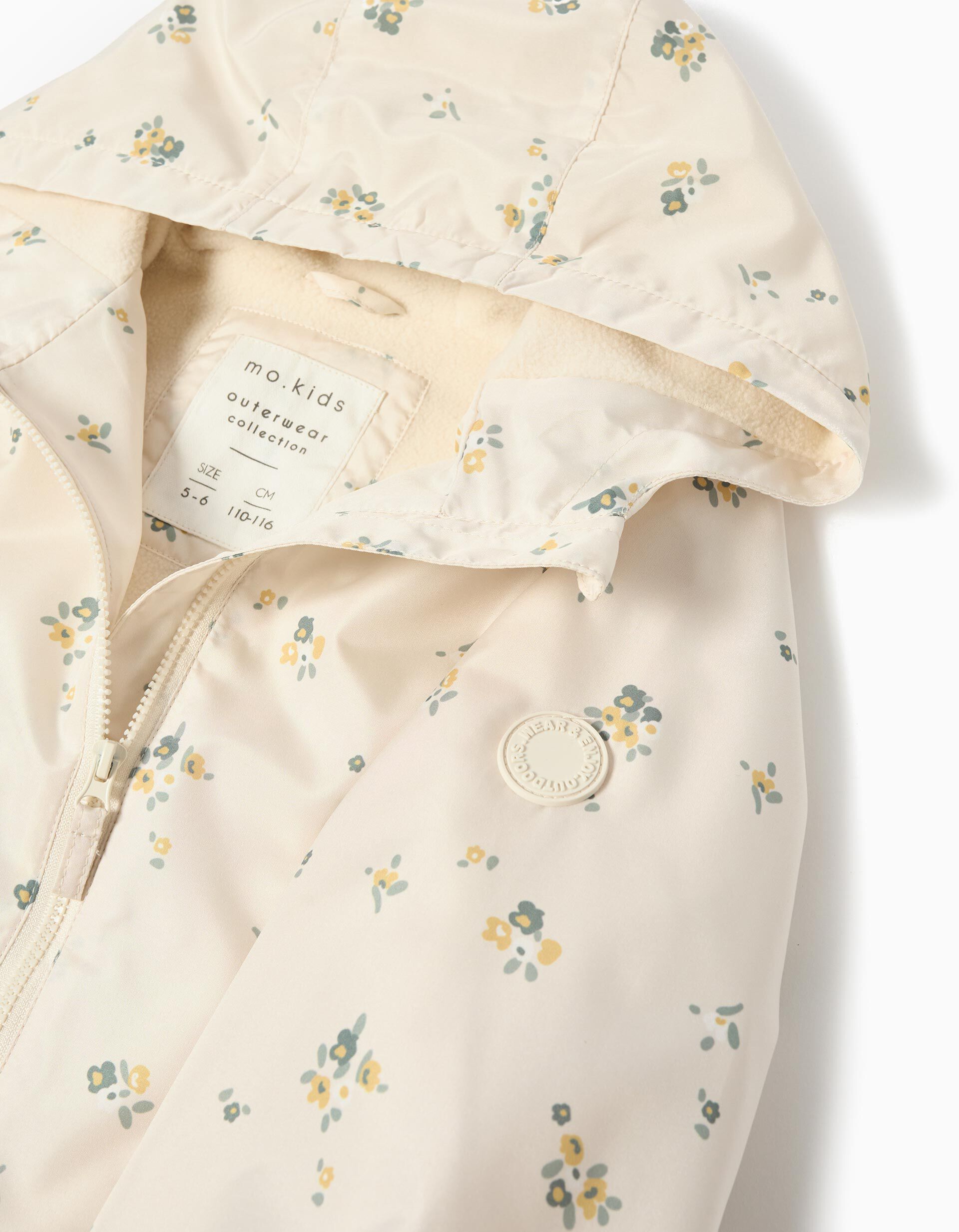 Comprar Online Casaco Polar no Interior, Menina, Bege Claro