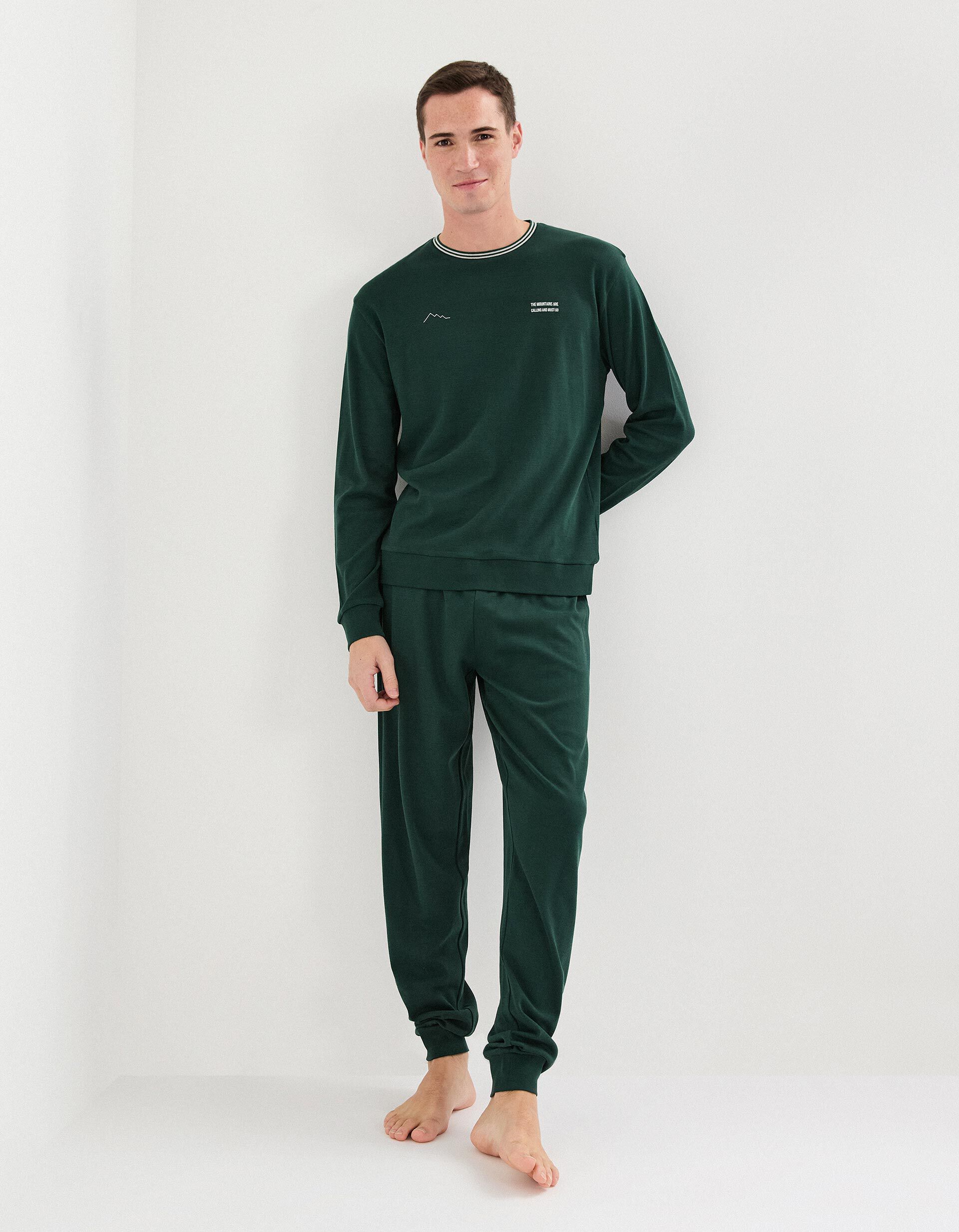 Comprar Online Pijama, Homem, Verde Escuro