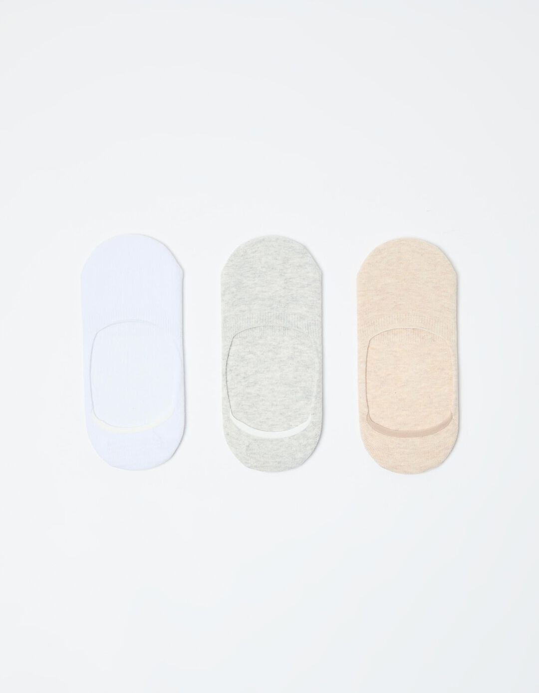 Pack 3 Pares de Pezinhos, Mulher, Multicor