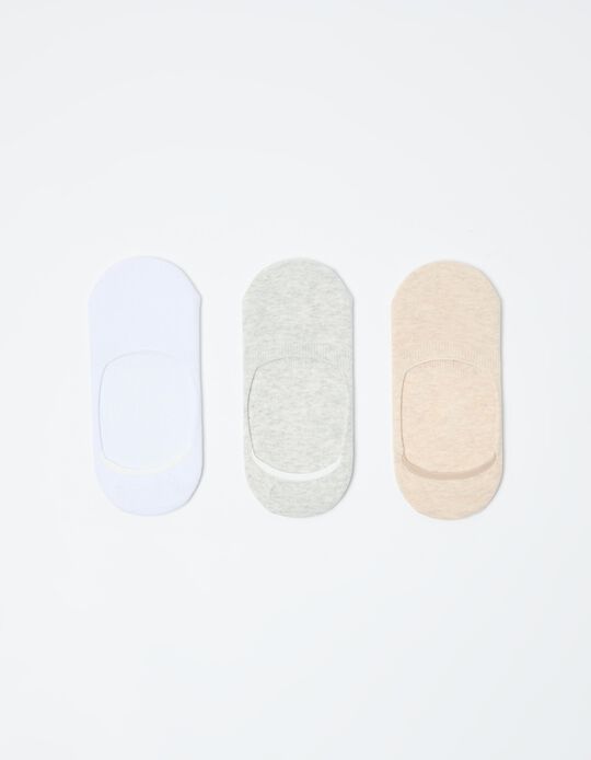 Comprar Online Pack 3 Pares de Pezinhos, Mulher, Multicor