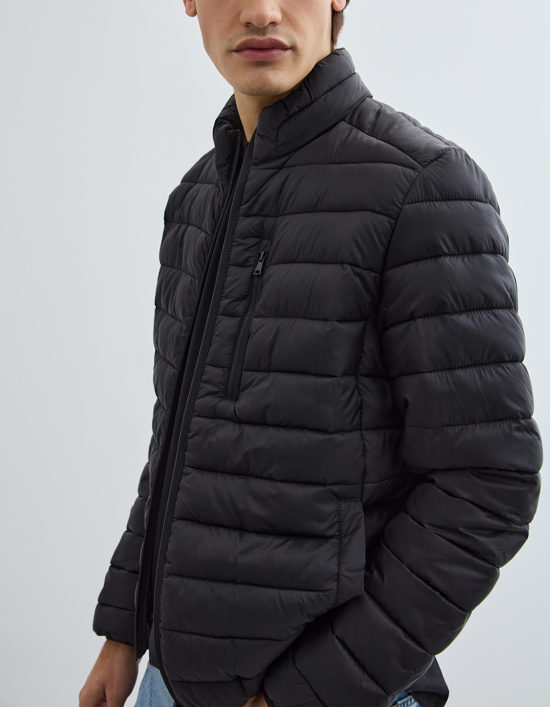 Comprar Online Casaco Acolchoado, Homem, Preto