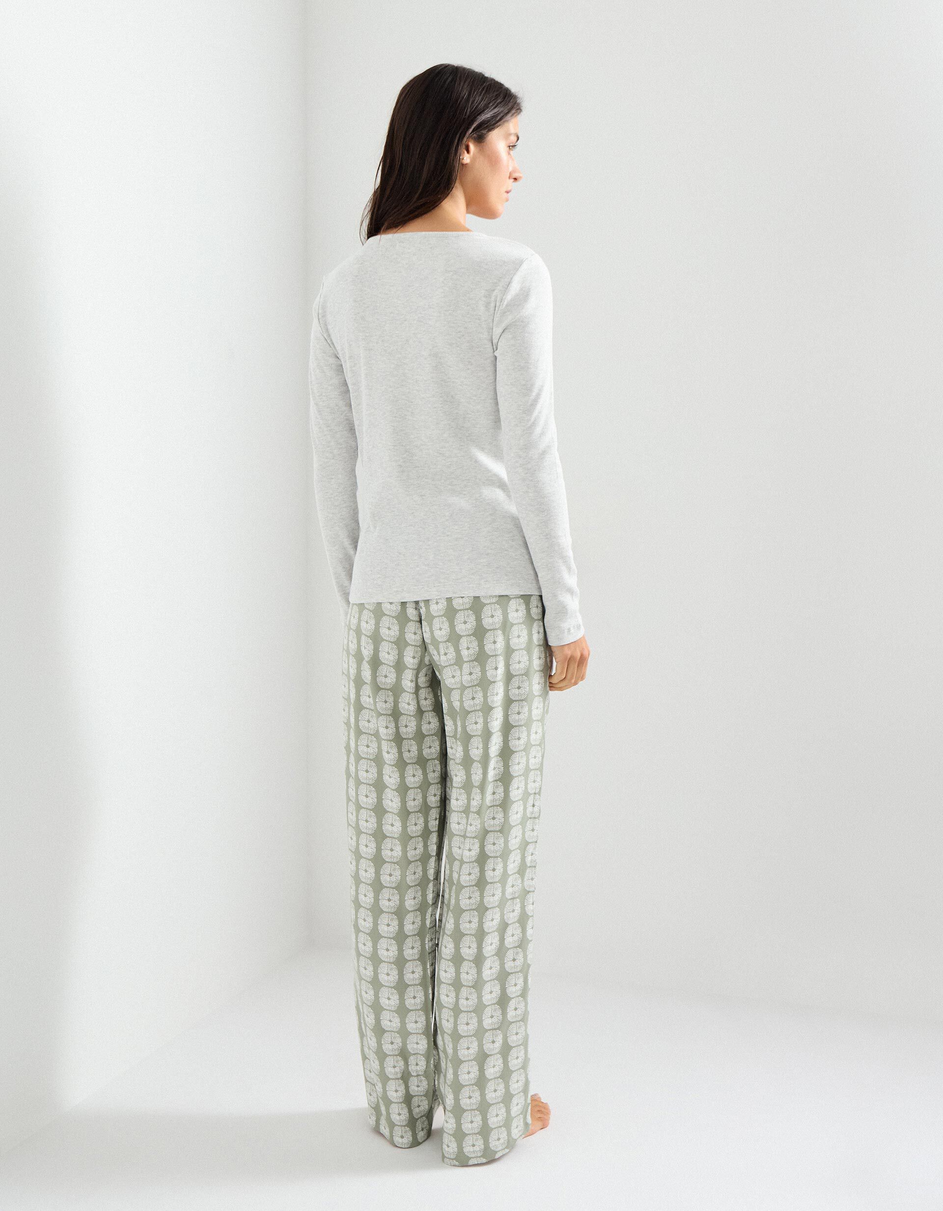 Comprar Online Pijama Jersey, Mulher, Bege 