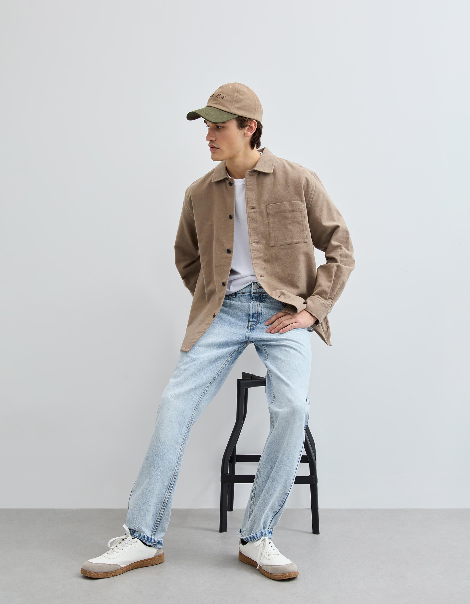 Comprar Online Sobrecamisa, Homem, Castanho