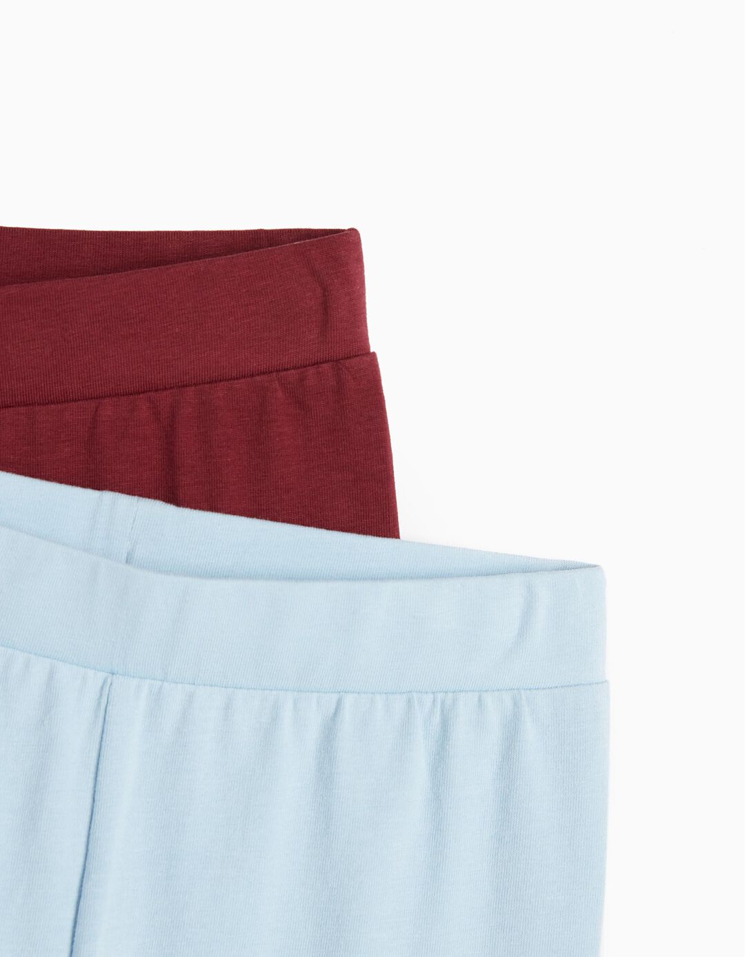 2 Leggings Pack, Girls, Multicolour