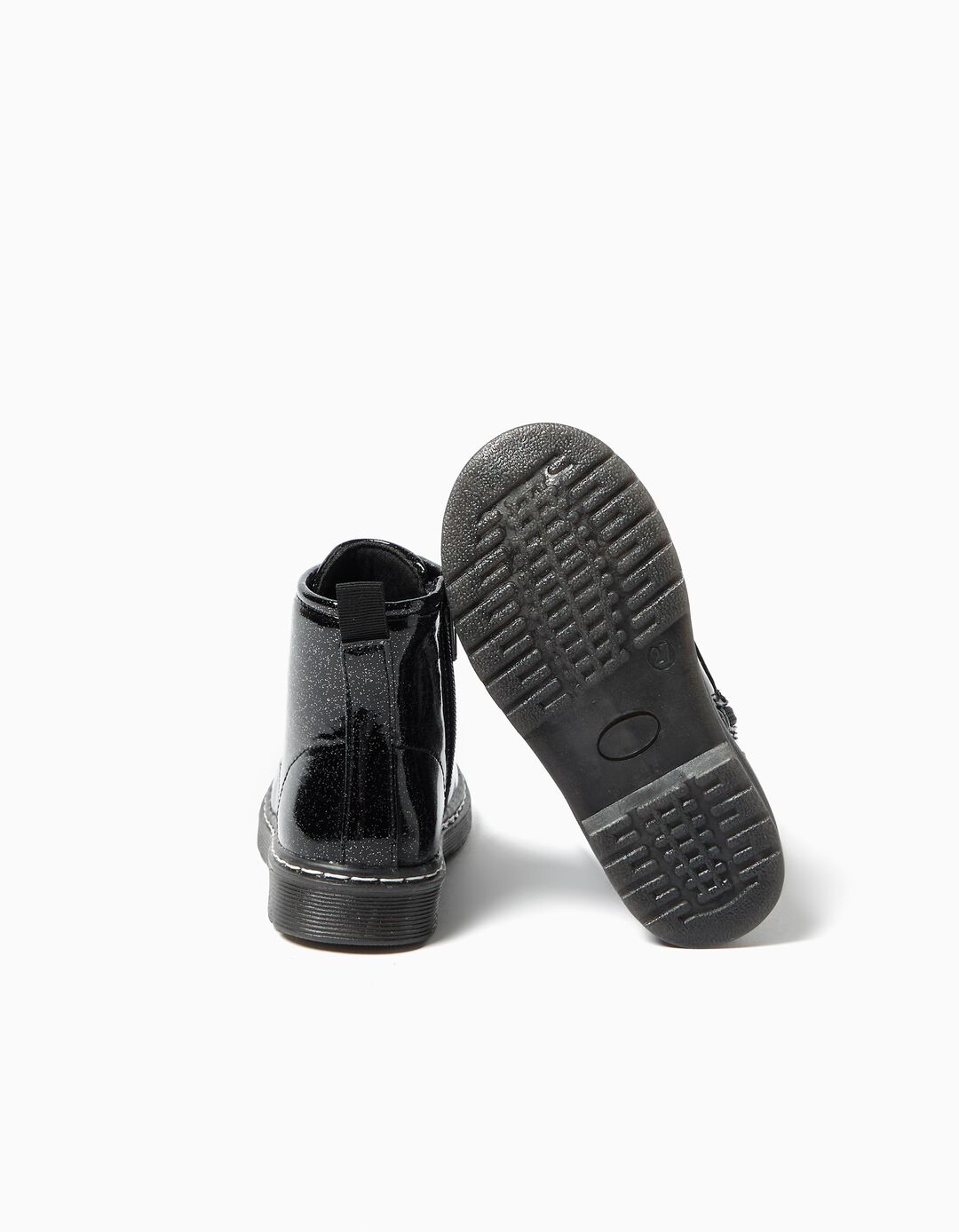 Botas Glitter, Menina, Preto 