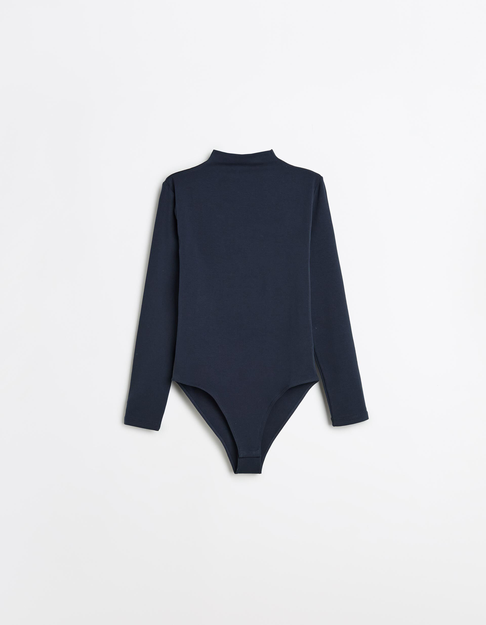 Comprar Online Body de Manga Comprida, Mulher, Azul Escuro