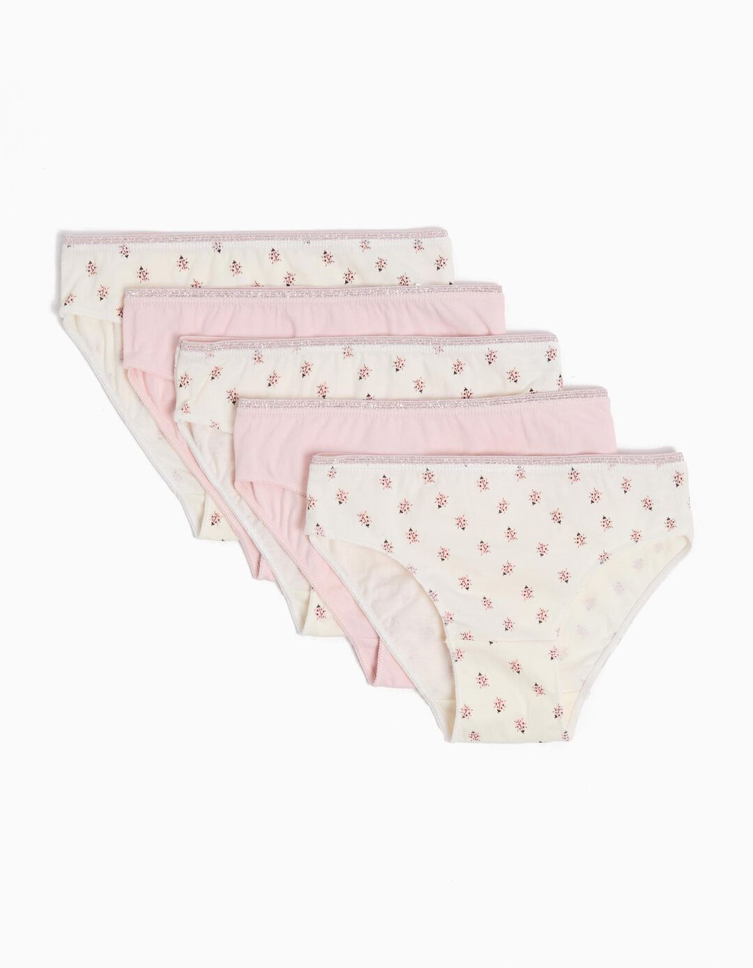 Pack 5 Cuecas, Menina, Multicor 