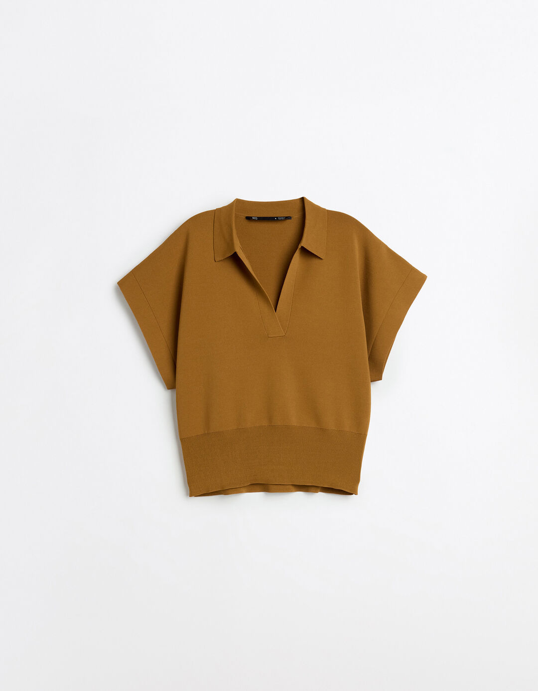 Polo de Malha, Mulher, Bege