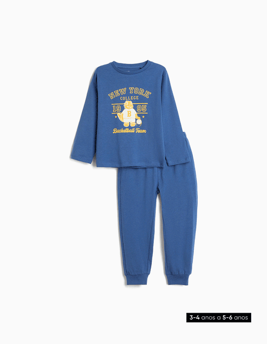 Comprar Online Pijama Jersey, Menino, Azul Escuro