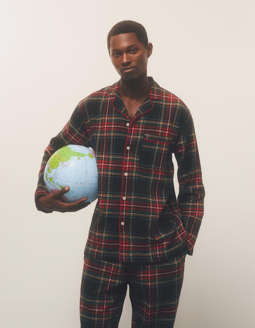 Pijama Flanela Natal, Homem, Multicor 