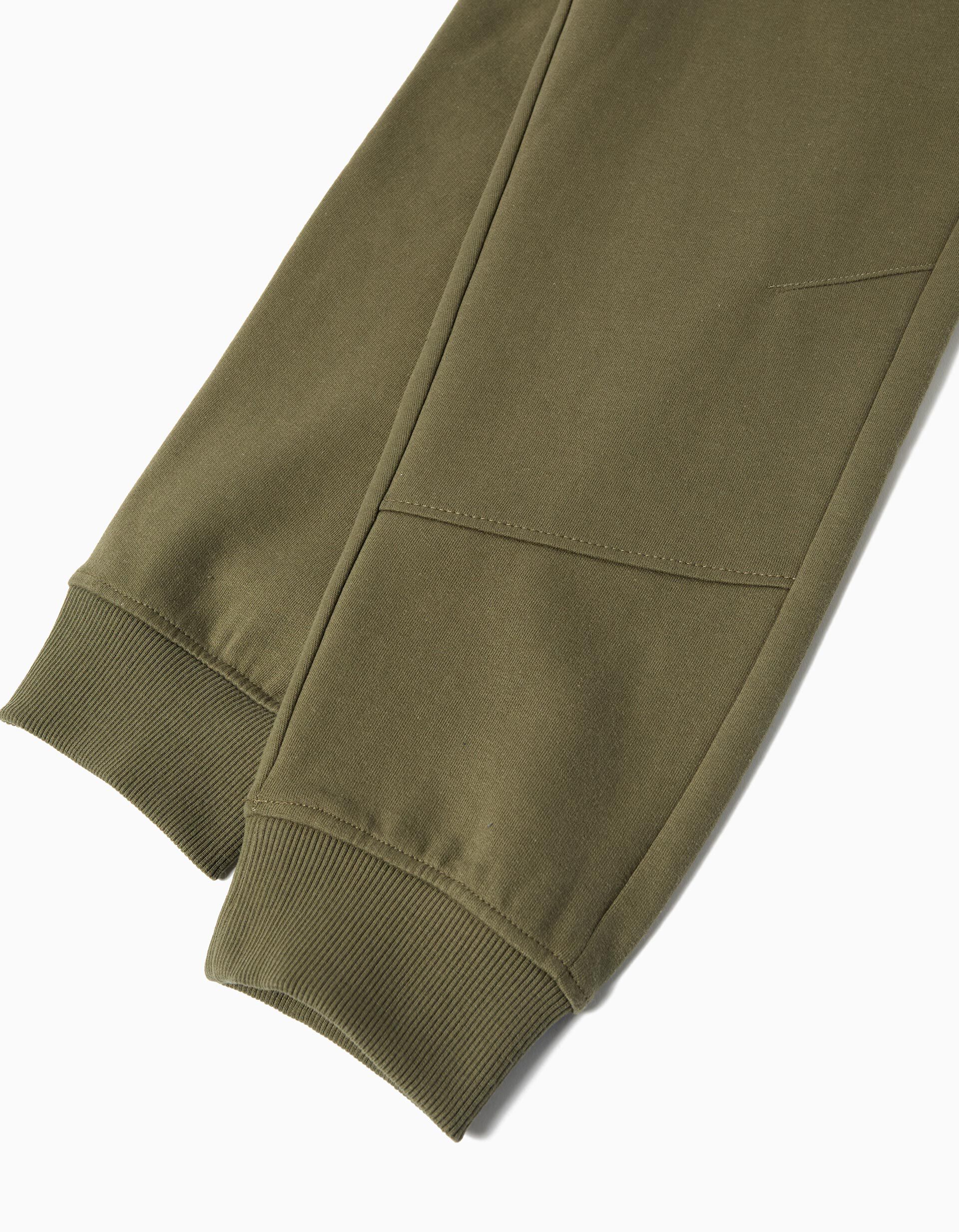 Comprar Online Joggers de Felpa, Menino, Verde Escuro