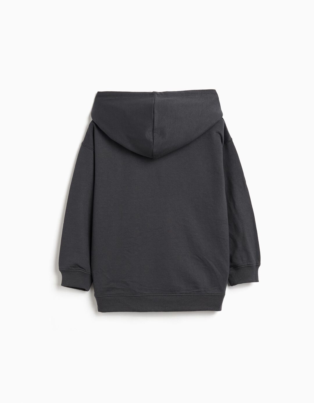 Sweatshirt com Capuz, Menino, Cinzento Escuro