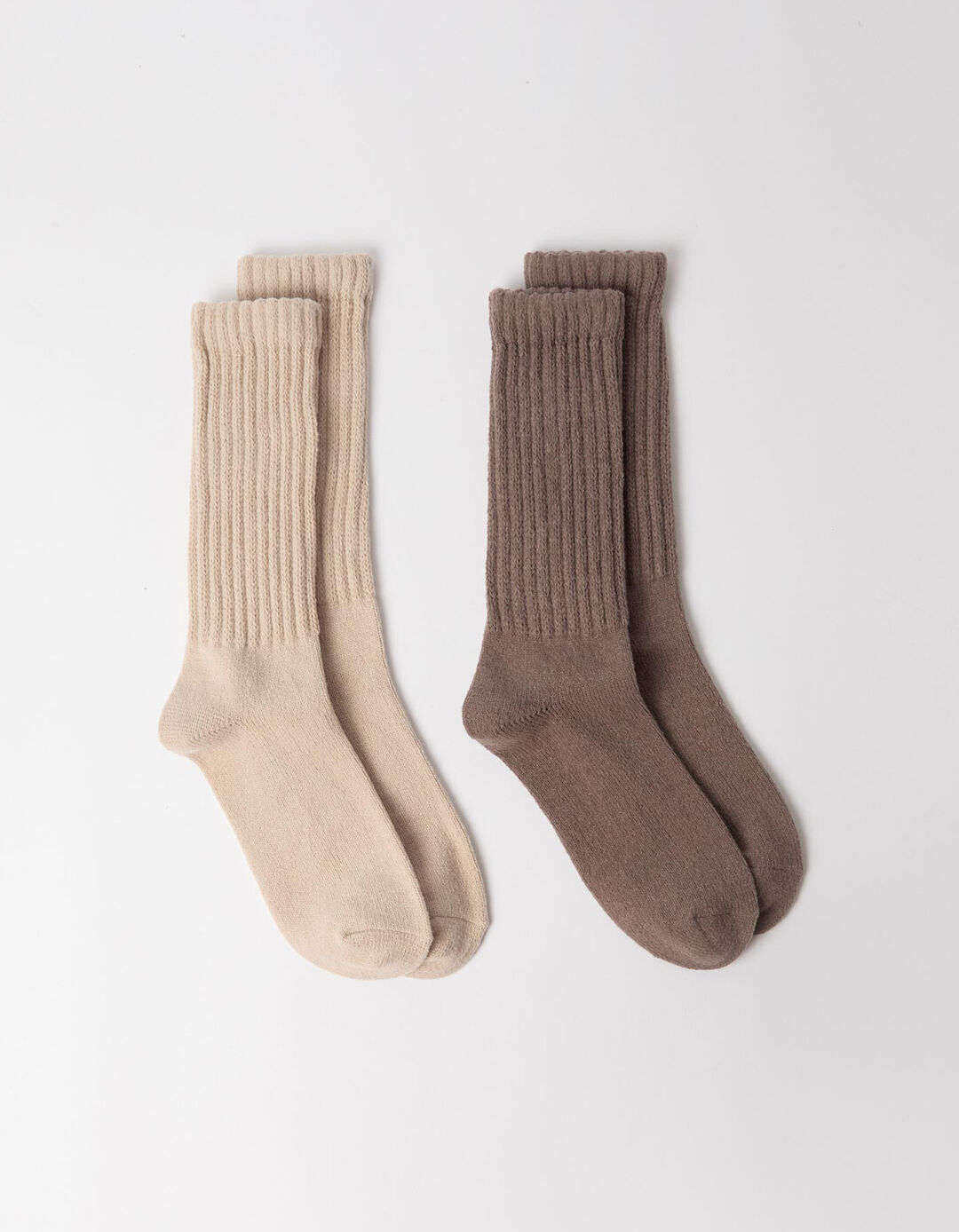 Pack 2 Pares De Meias, Mulher, Castanho
