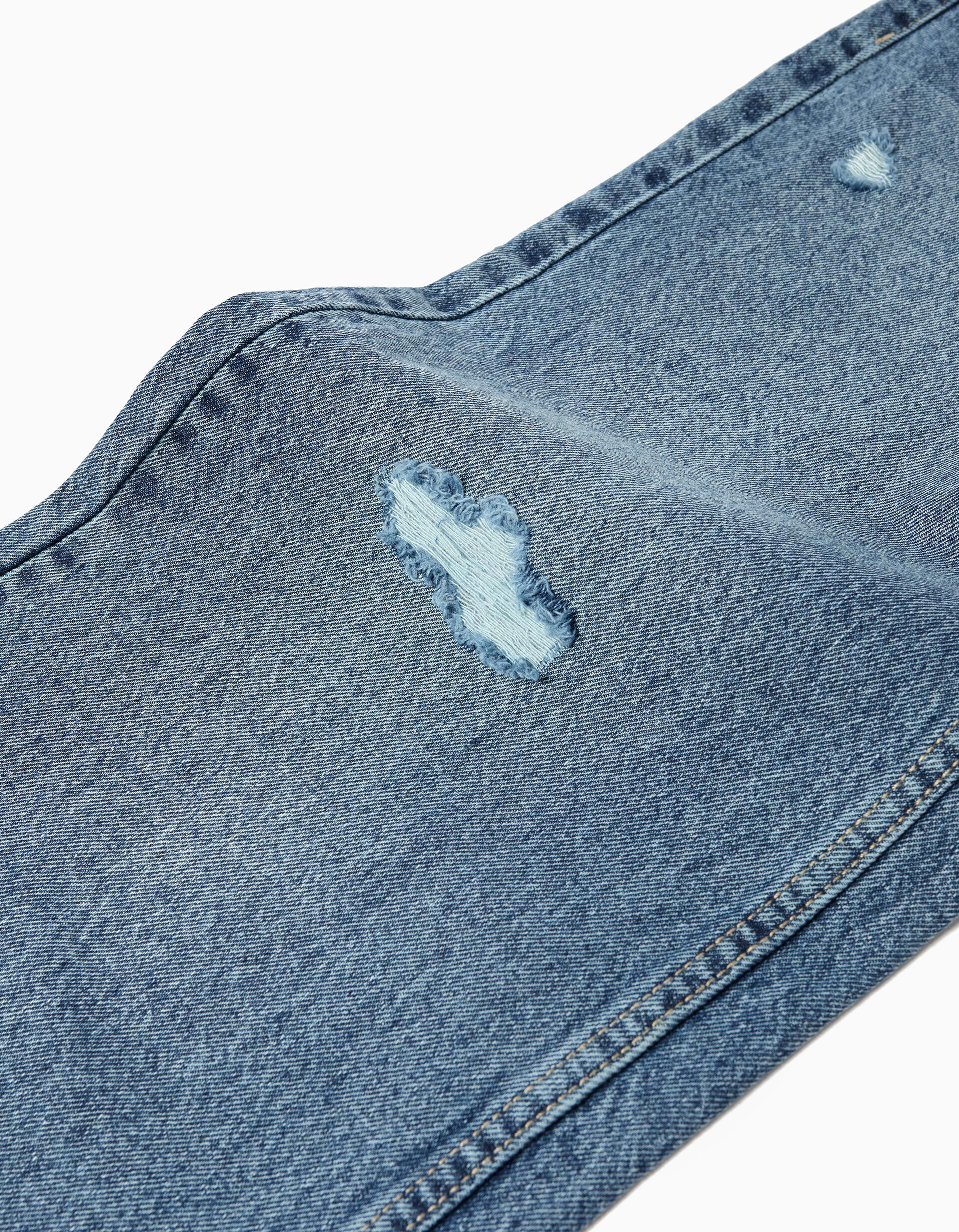 Comprar Online Cal&ccedil;as de Ganga Wide Leg, Menina, Azul Claro 