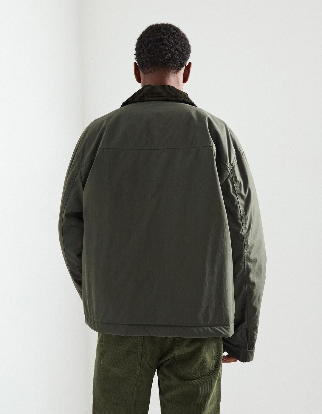 Blusão, Homem, Verde Escuro