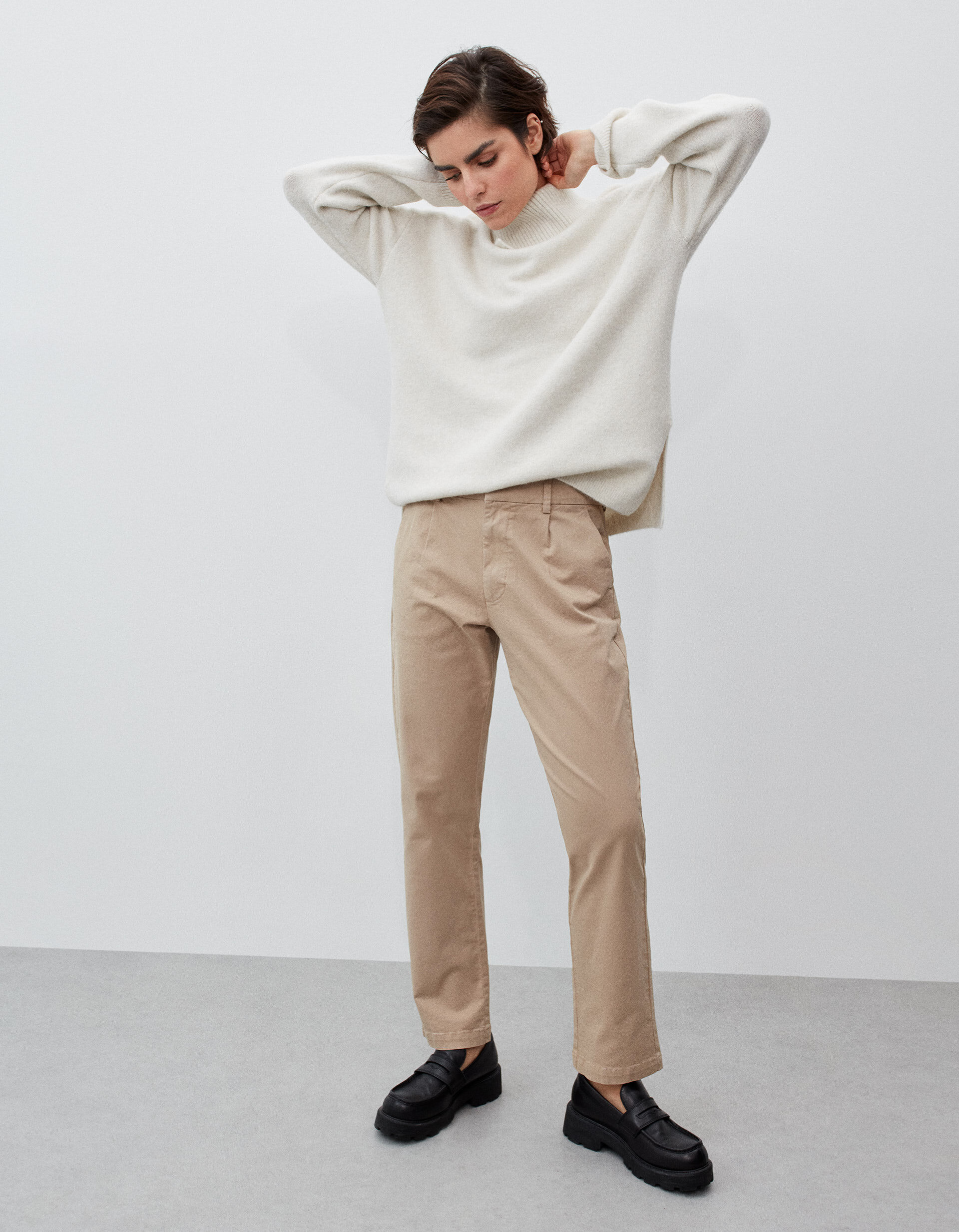 Calcas chino mulher outlet
