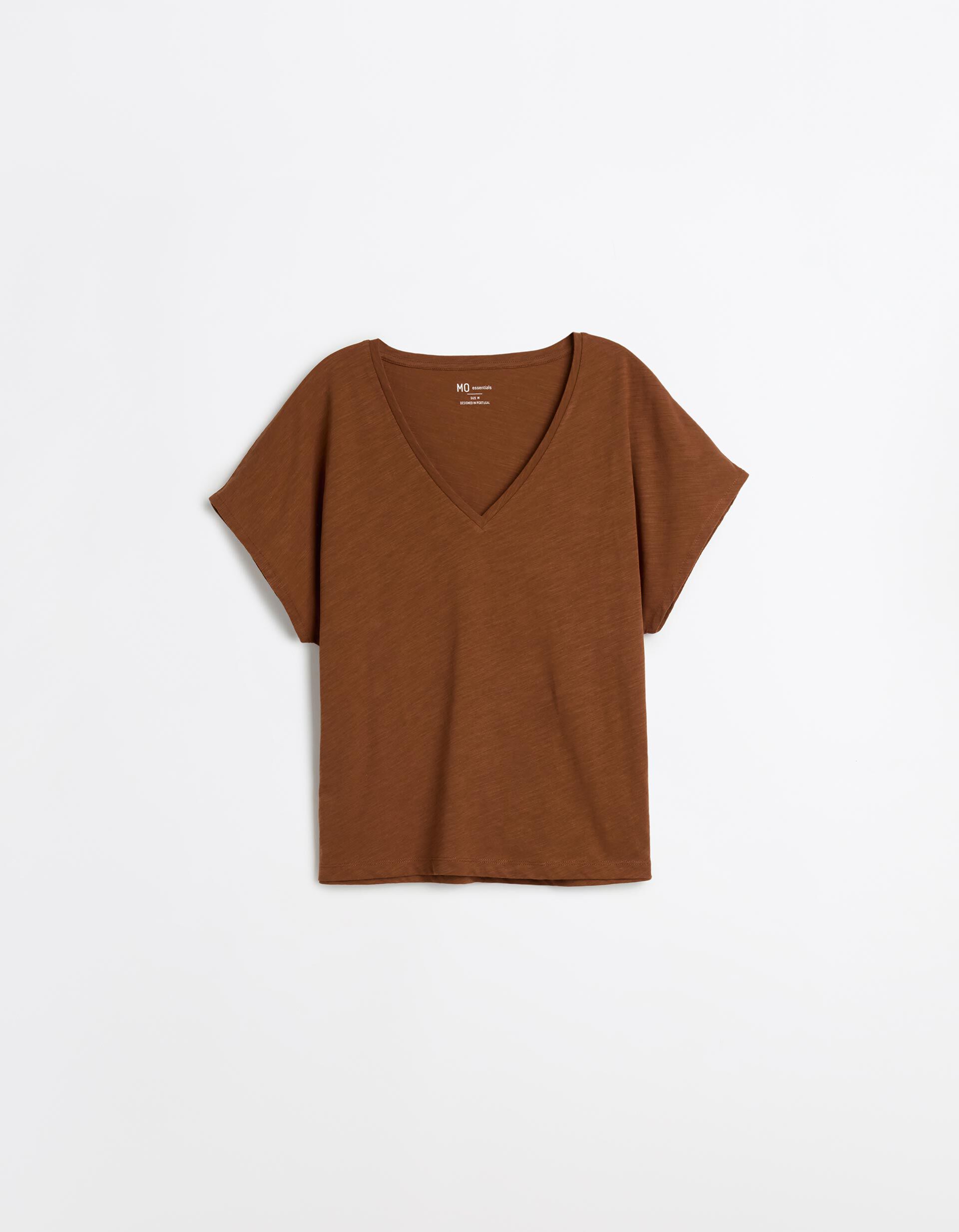 Comprar Online T-shirt, Mulher, Castanho