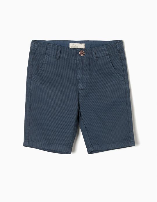 Shorts, Blue Stripes