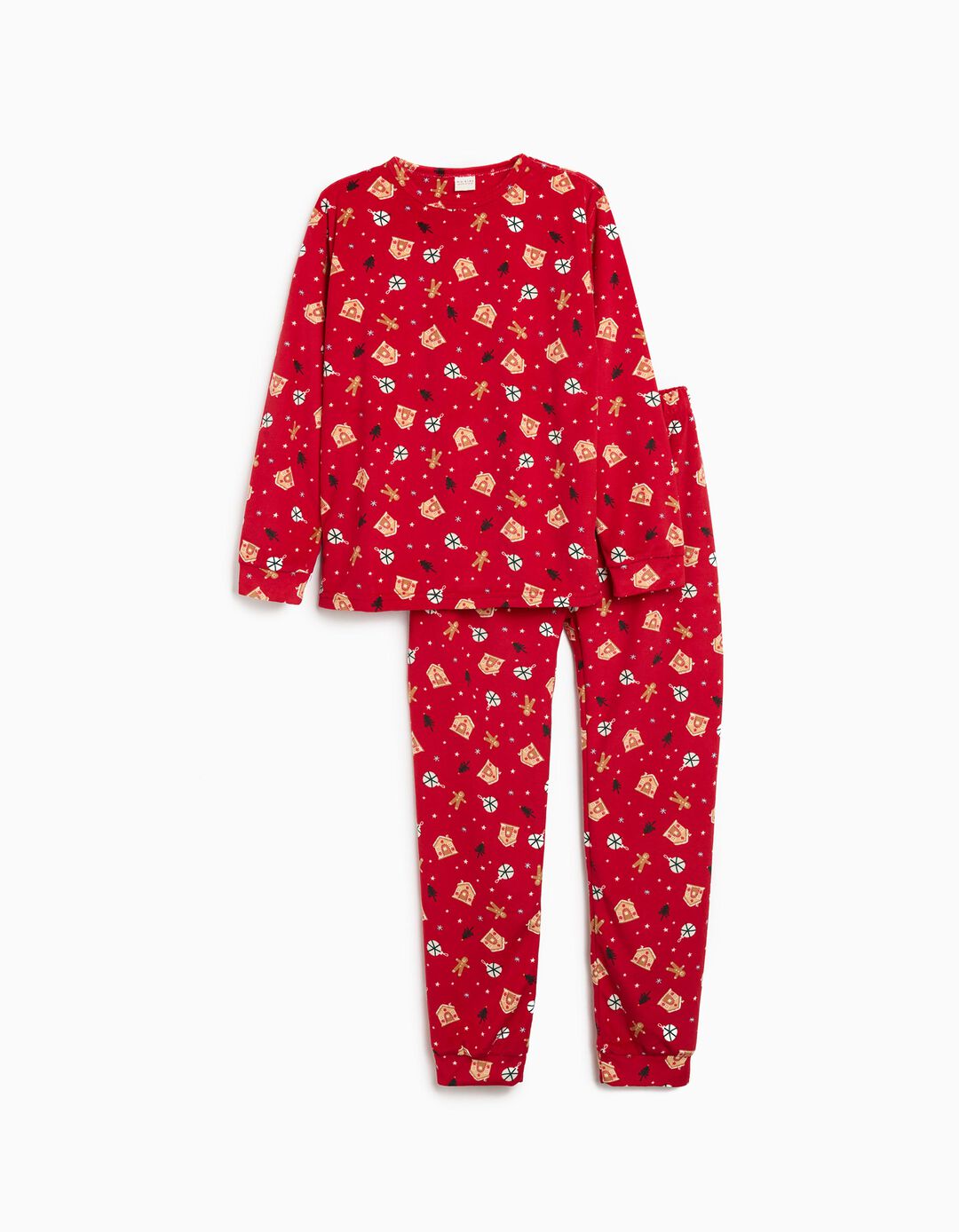 Pijama Polar de Natal, Menino, Vermelho