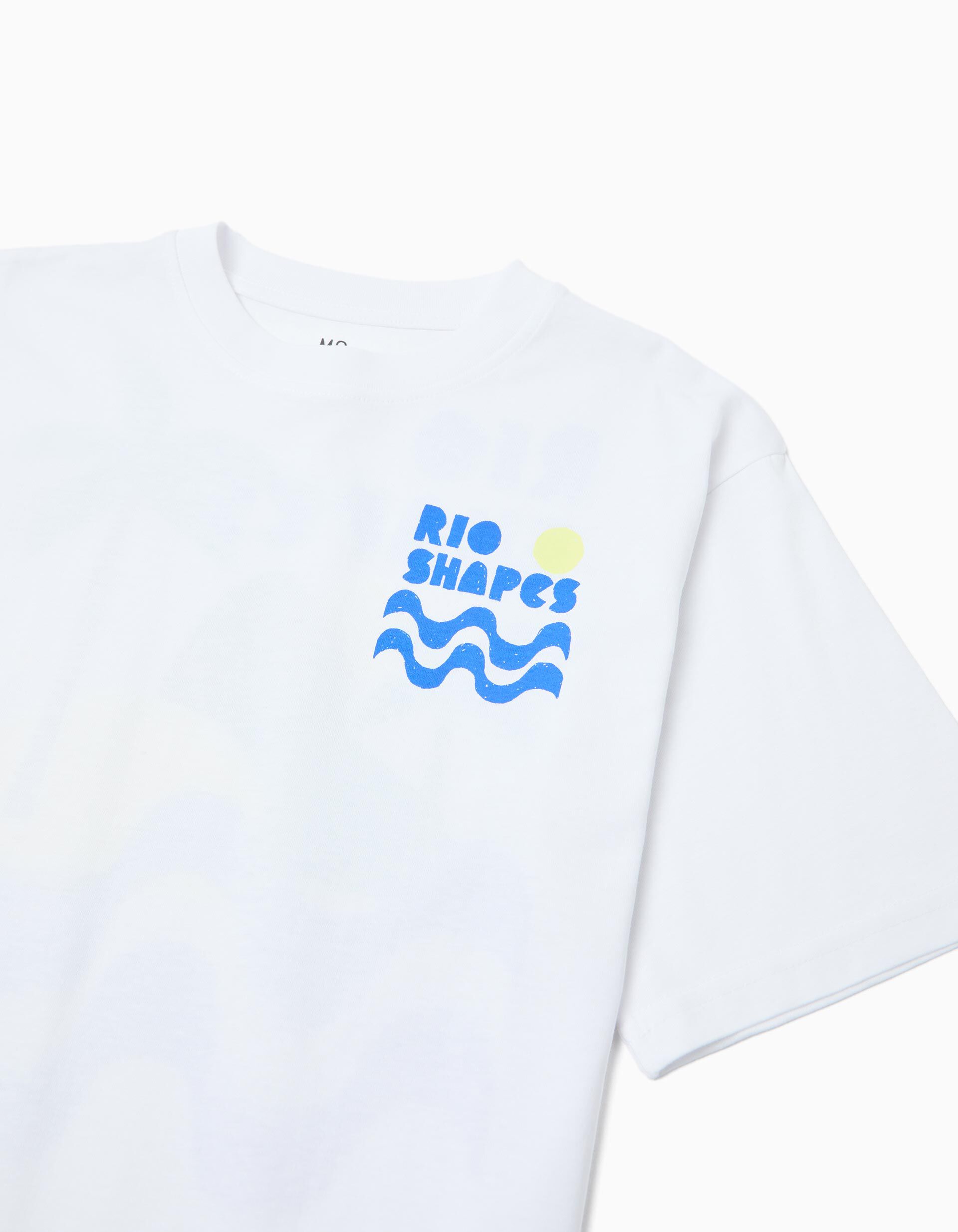 Comprar Online T-shirt Estampado, Menino, Branco