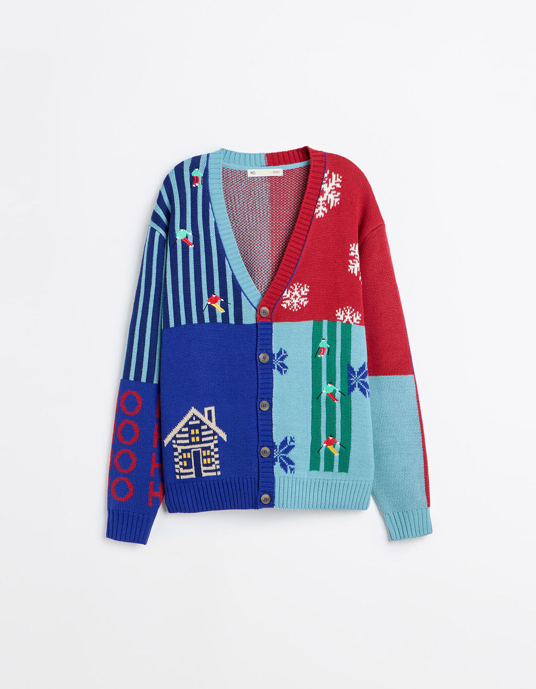Casaco De Malha De Natal, Homem, Vermelho