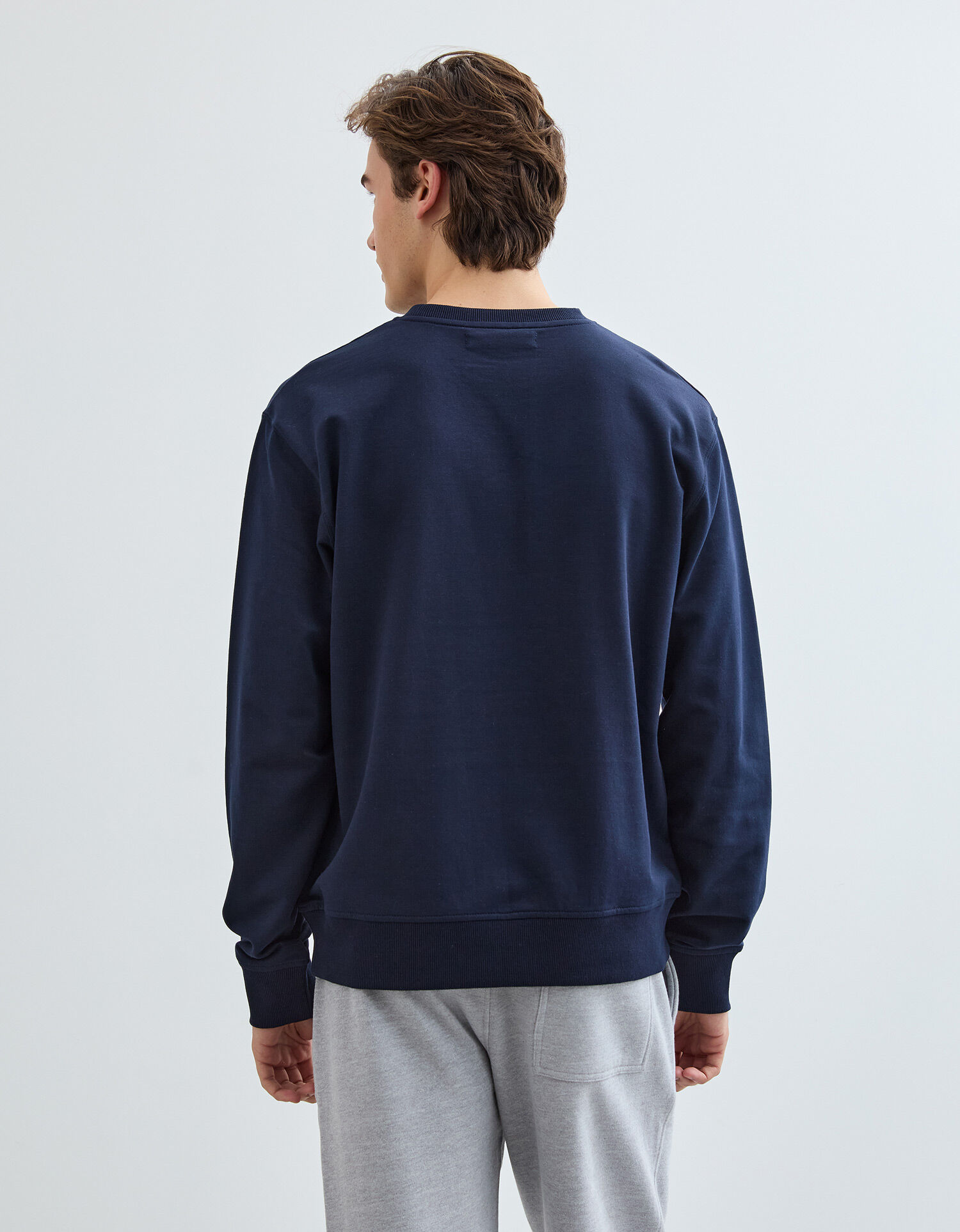 Comprar Online Sweatshirt de Felpa, Homem, Azul Escuro
