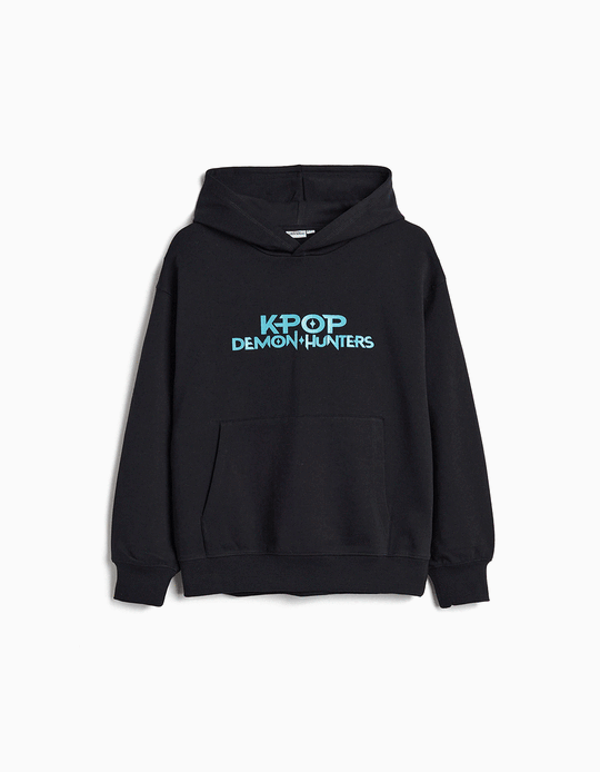 Comprar Online Sweatshirt 'K-Pop Demon Hunters', Preto, Menino
