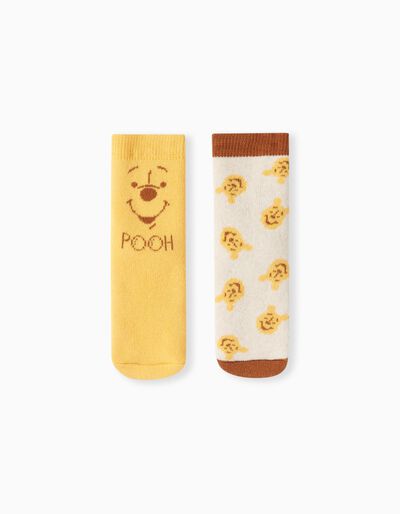 2 Pairs of Non-slip 'Disney' Socks Pack, Baby Boys, Multicolour