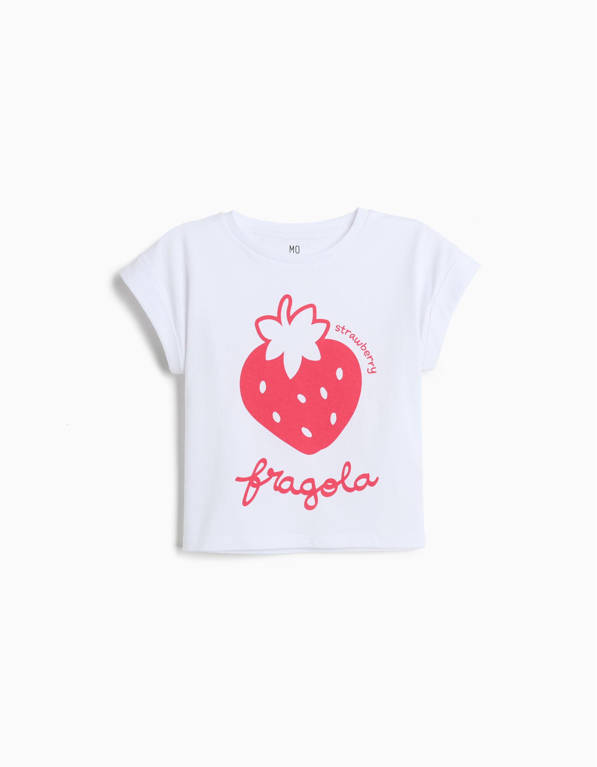 Comprar Online T-shirt Estampada, Menina, Branco