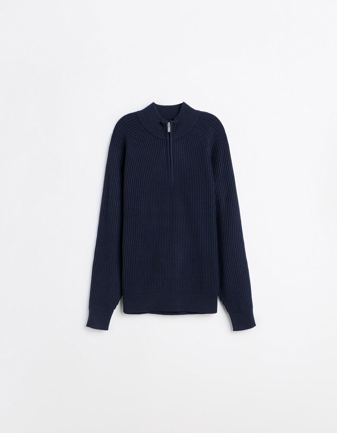 Camisola Com Meio Fecho, Homem, Azul Escuro