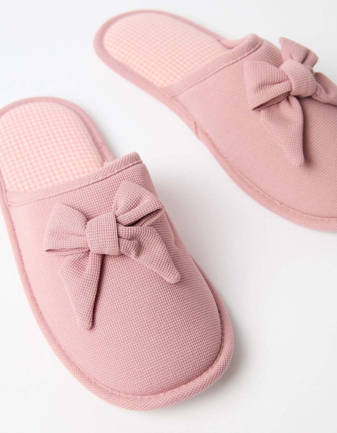 Chinelos De Quarto Vichy, Mulher, Rosa
