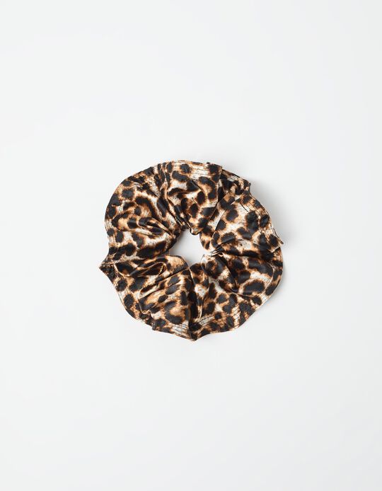 Comprar Online Elástico de Cabelo Scrunchie, Mulher, Castanho
