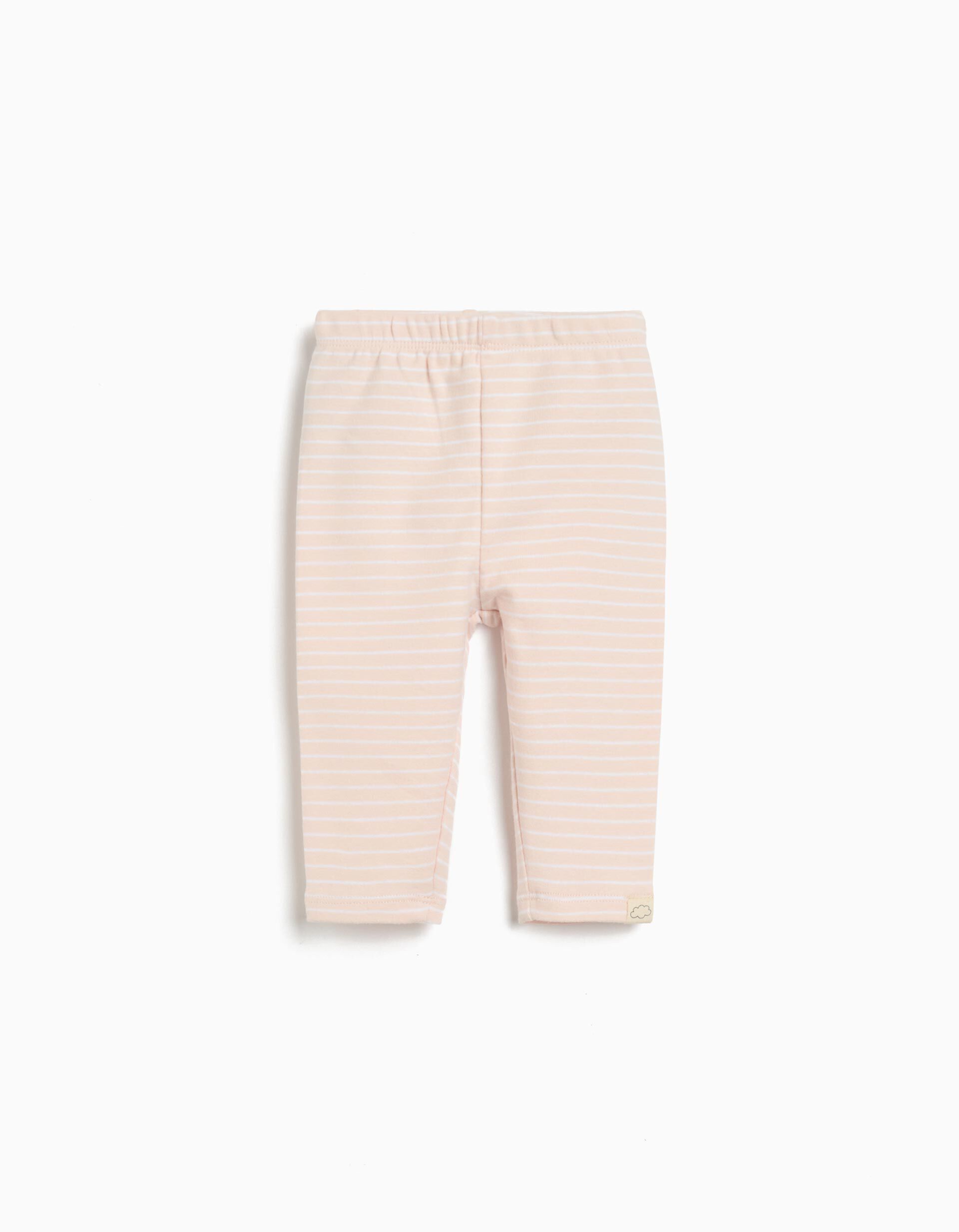 Comprar Online Cal&ccedil;as Riscas, Rec&eacute;m-Nascido, Rosa Claro 