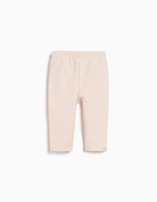Comprar Online Calças Riscas, Recém-Nascido, Rosa Claro 