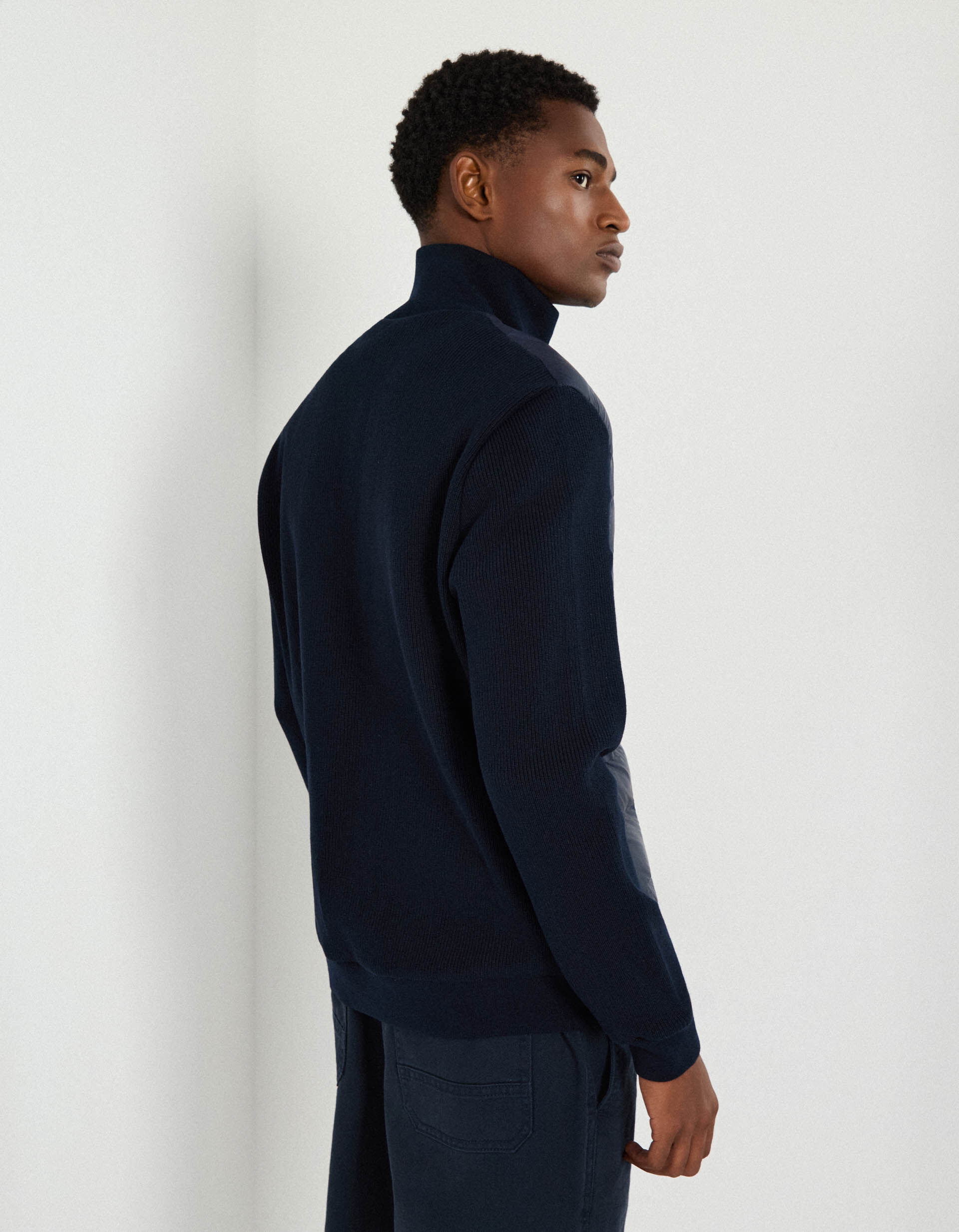 Comprar Online Casaco Combinado, Homem, Azul Escuro 