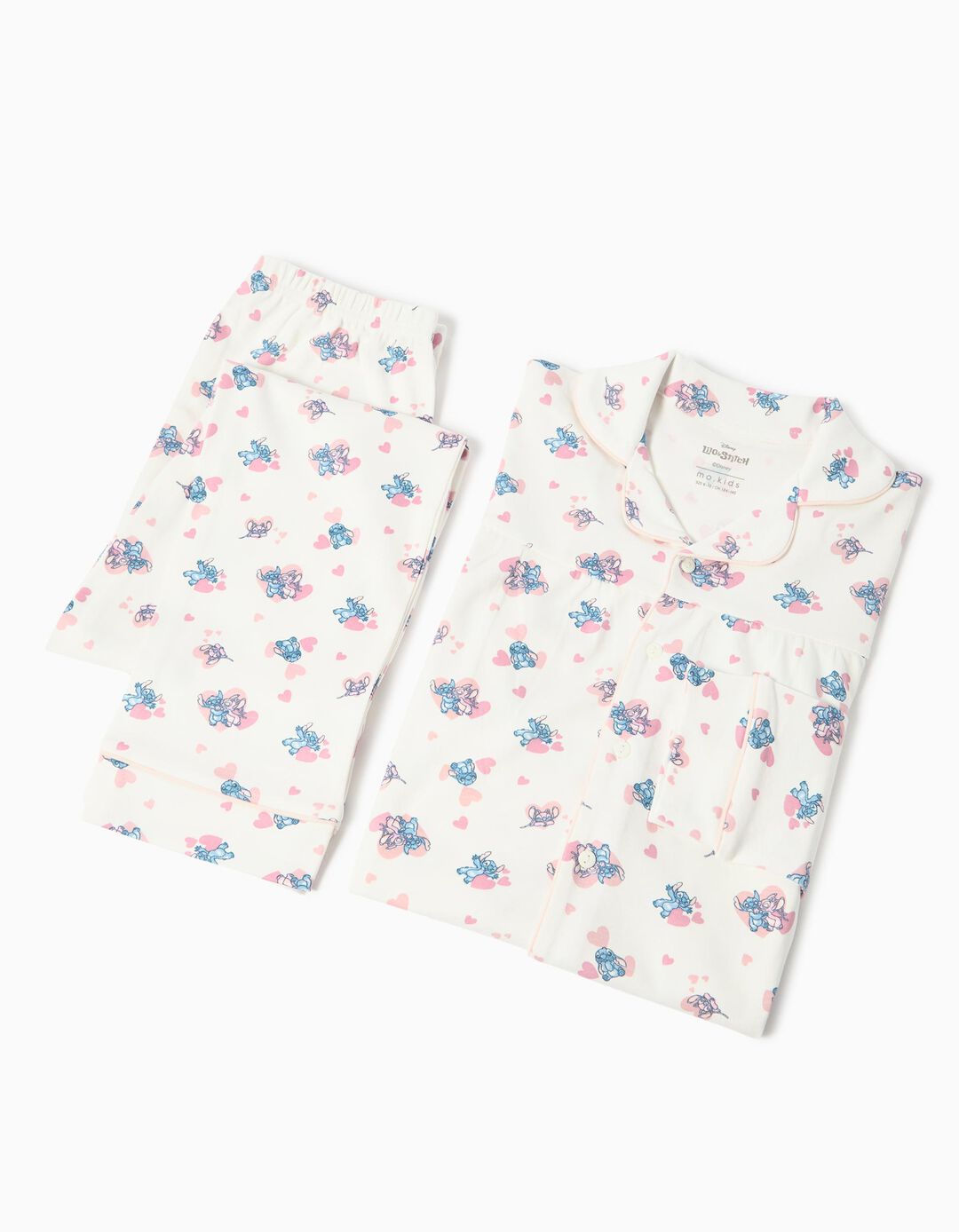 Pijama 'Stitch', Menina, Branco