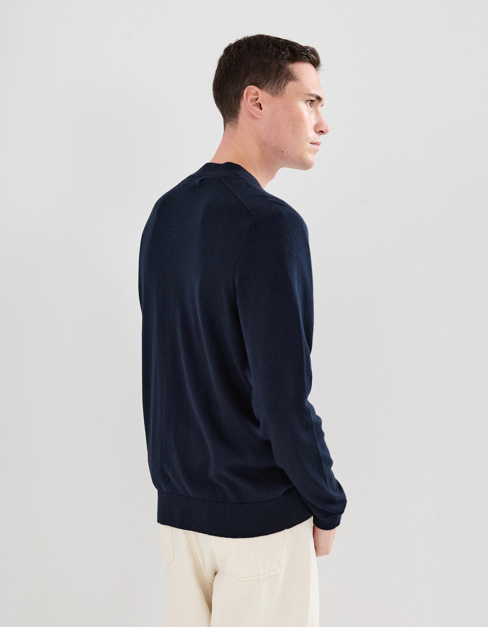 Comprar Online Casaco com Caxemira, Homem, Azul Escuro