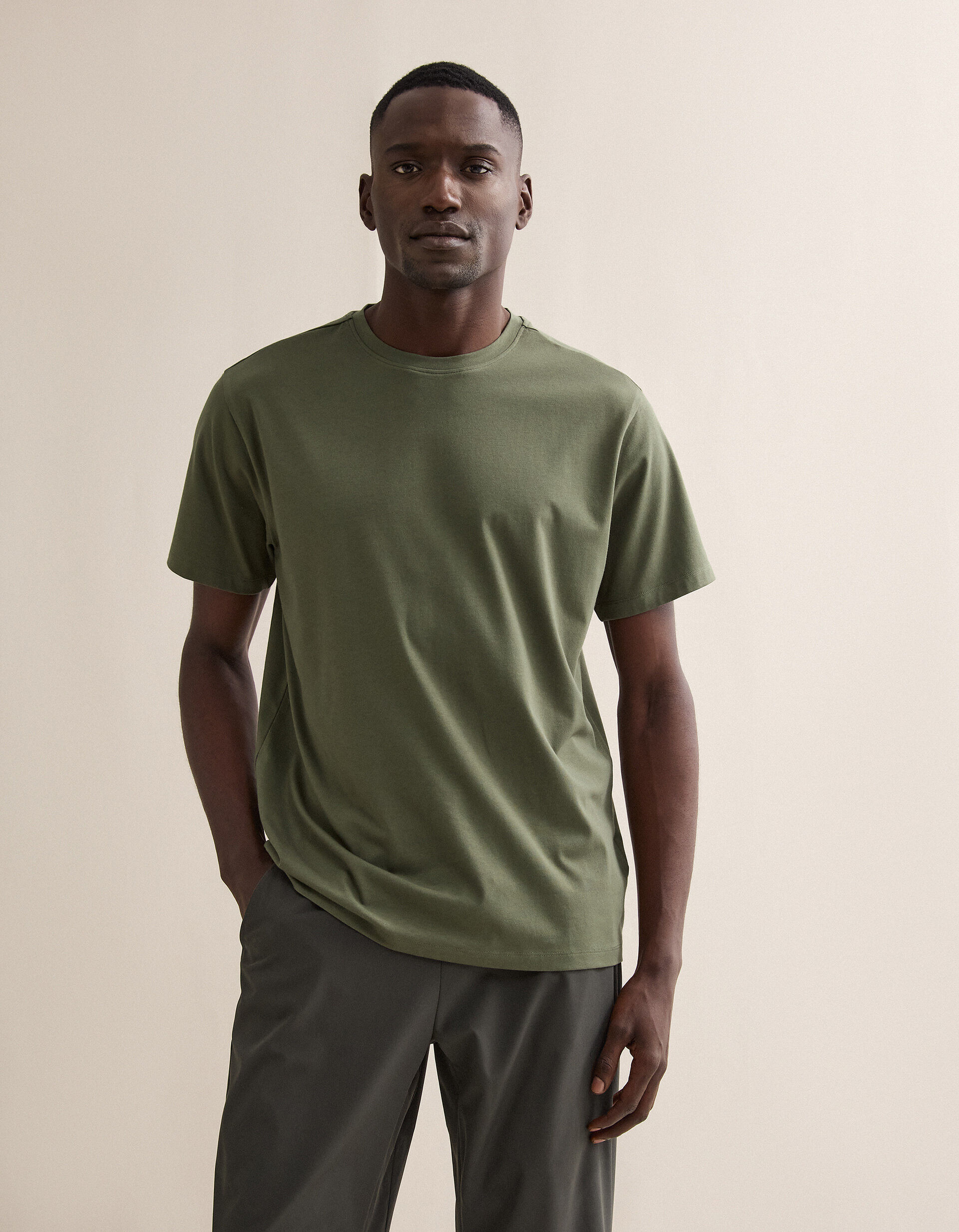 Comprar Online T-shirt, Homem, Verde Escuro