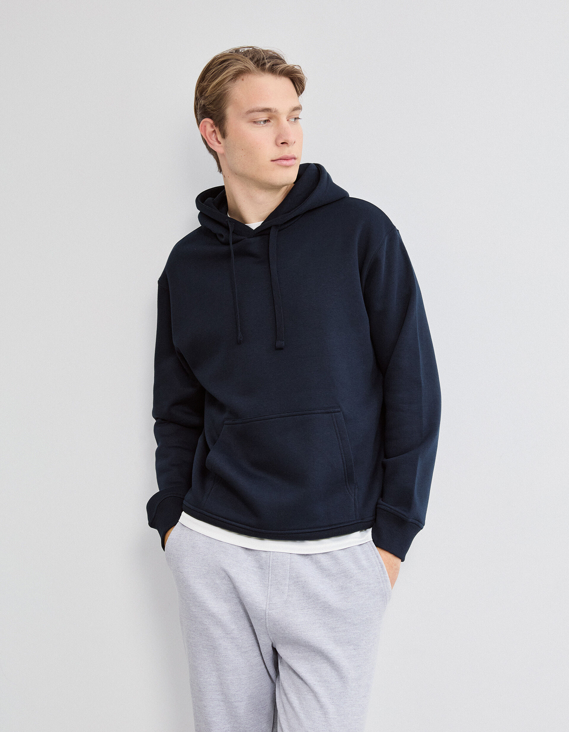 Comprar Online Sweatshirt com Capuz, Homem, Azul Escuro