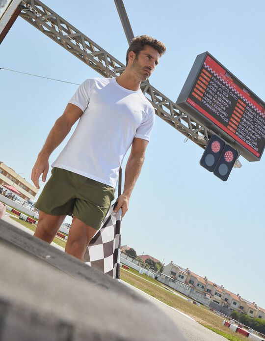 Comprar Online T-shirt de Desporto, Homem, Branco