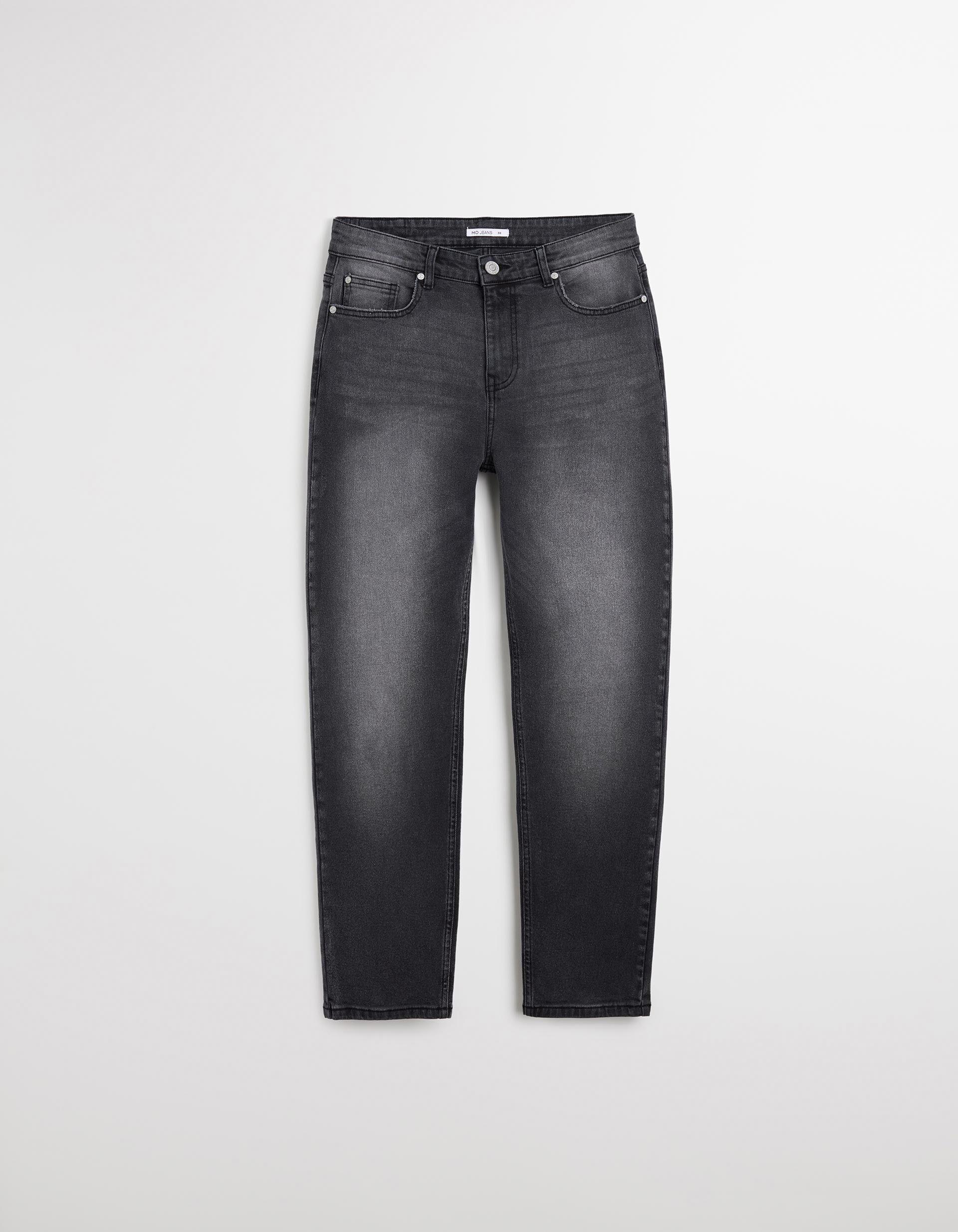 Comprar Online Cal&ccedil;as de Ganga 'Tapered Mom Fit', Mulher, Cinzento Claro 