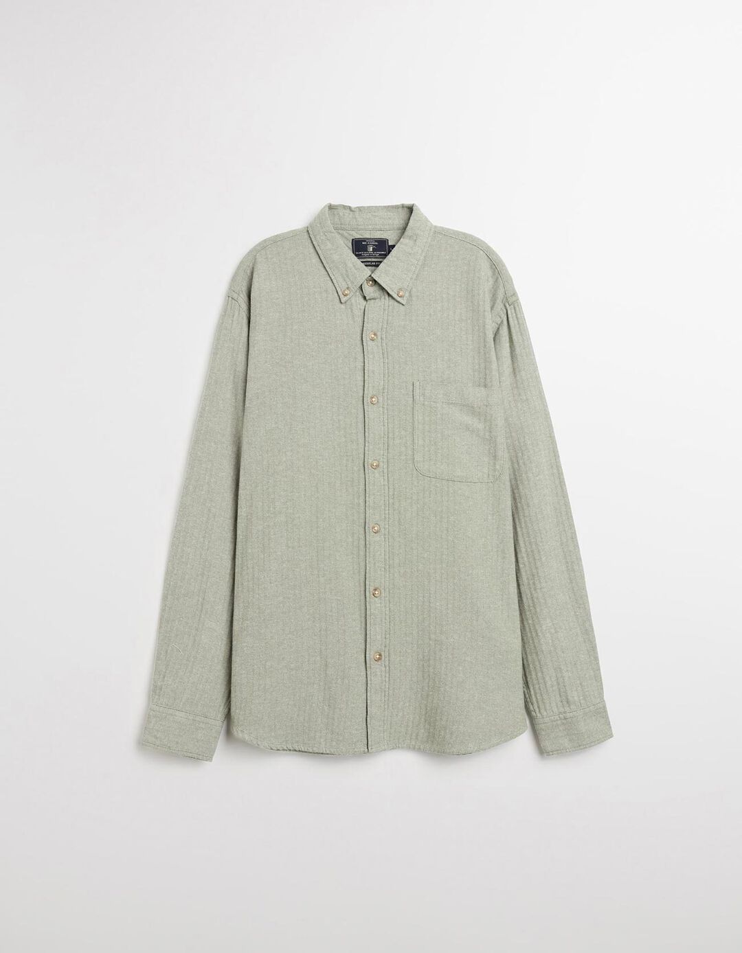 Camisa, Homem, Verde