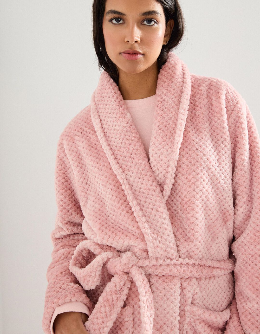 Robe, Mulher, Rosa Claro