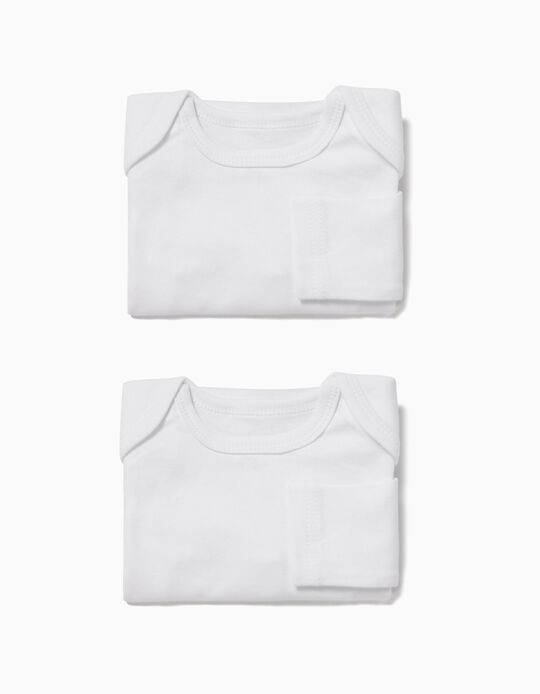 Pack 2 Bodies Manga Comprida Brancos