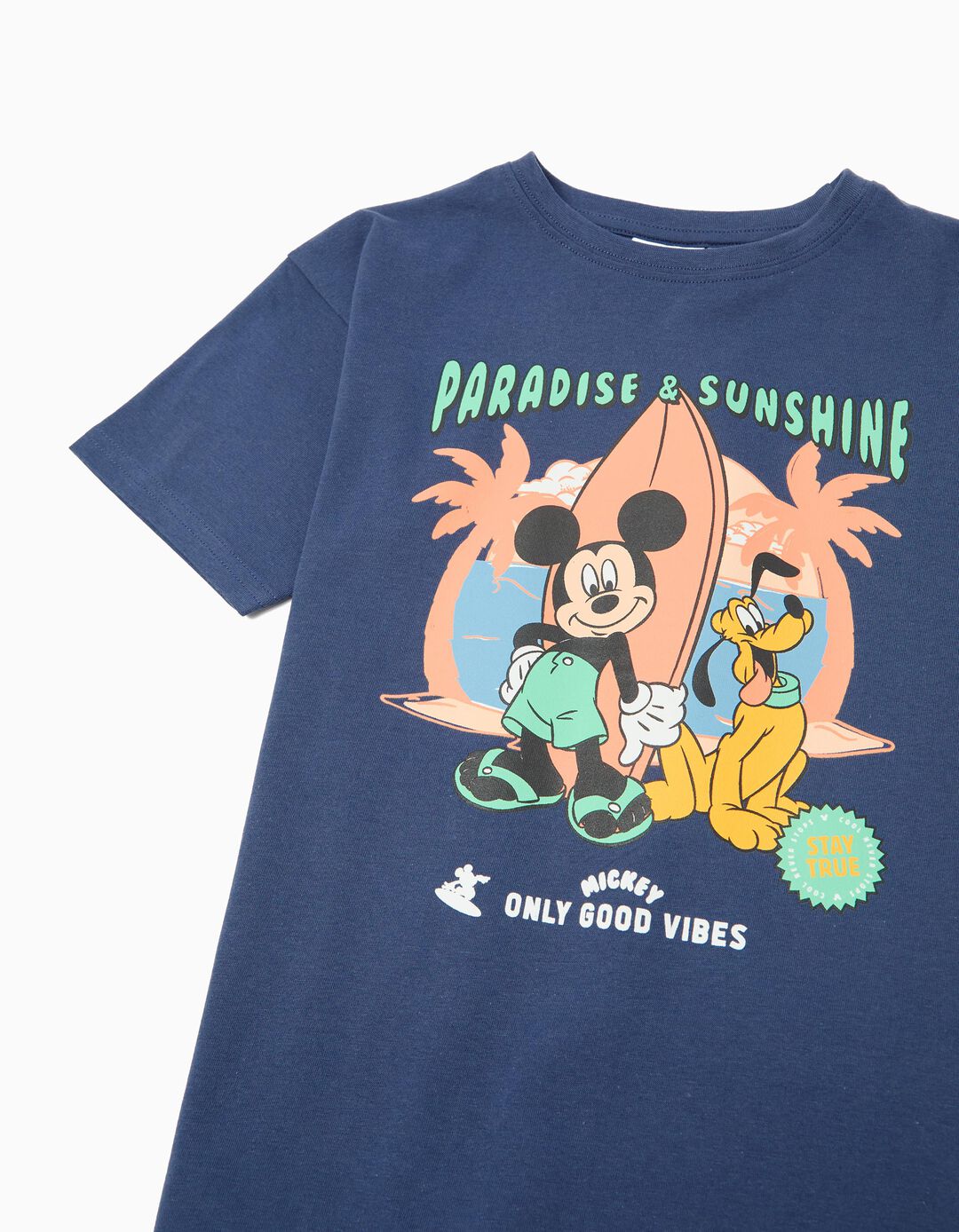 T-shirt 'Mickey' &copy;Disney, Menino, Azul Escuro