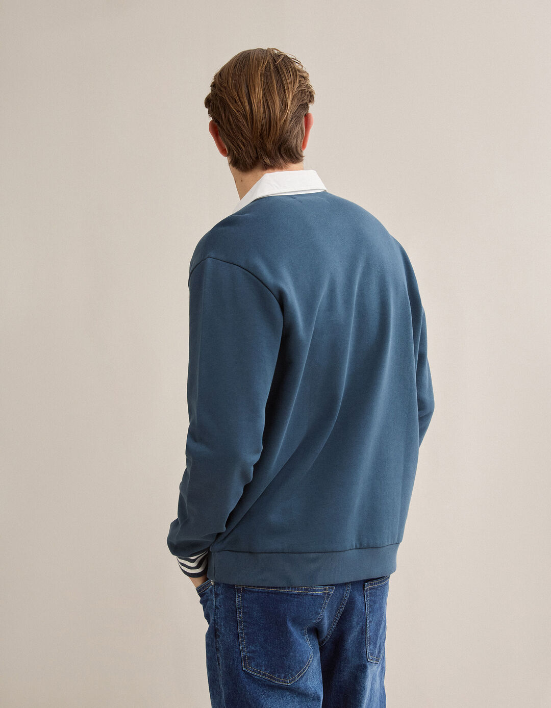 Polo, Homem, Azul Escuro