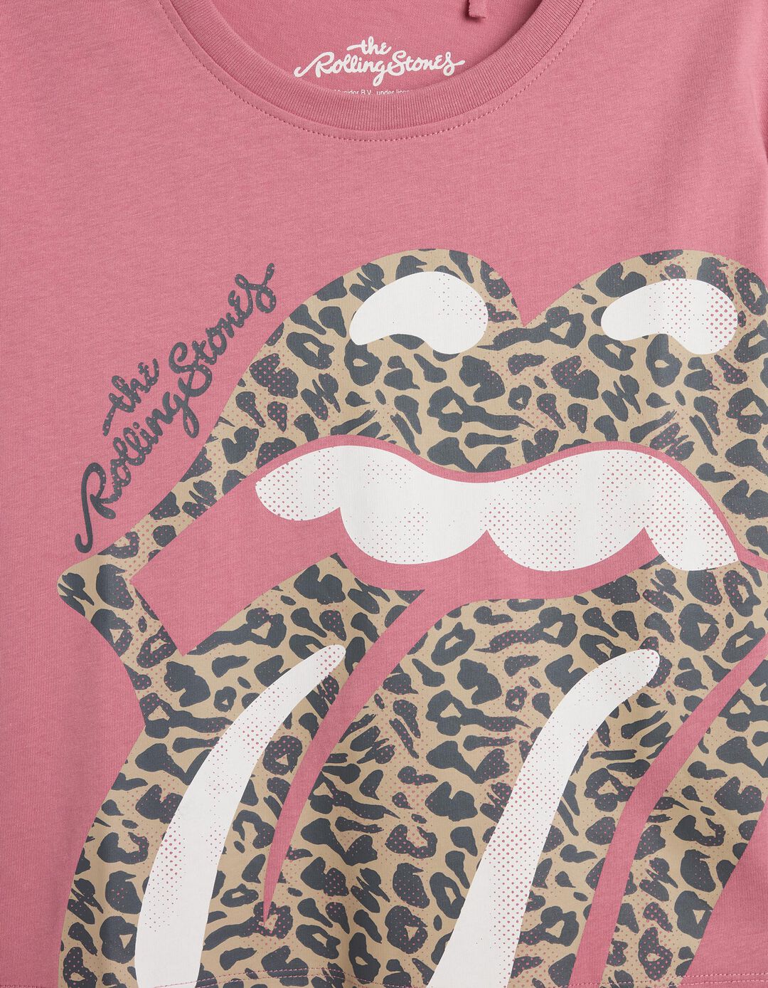 T-shirt Rolling Stones, Menina, Cinzento Escuro